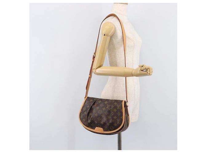 LOUIS VUITTON Monogram Menilmontant PM Shoulder Bag M40474 LV Auth 207347SAV Monogramma - vista 27