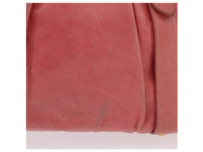 Miu Miu Handtasche Leder 2way Rosa Gold Auth 167649M Pink Golden - Ansicht 3