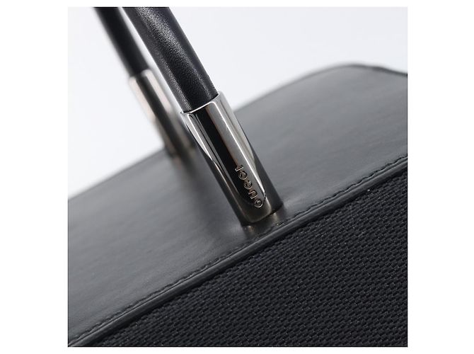 Necessaire per Cosmetici GUCCI Vanity Canvas Black Silver 039 1052 Auth LN001A - vista 18