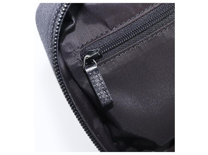 Necessaire per Cosmetici GUCCI Vanity Canvas Black Silver 039 1052 Auth LN001A - vista 20