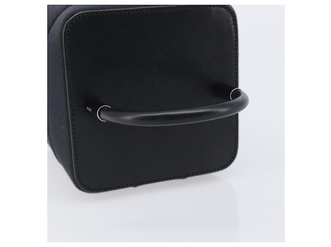 Necessaire per Cosmetici GUCCI Vanity Canvas Black Silver 039 1052 Auth LN001A - vista 7