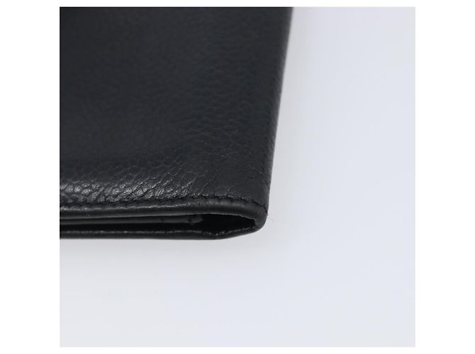 Porte-cartes CHANEL Cuir Caviar Noir CC Auth 207492A - vue 15