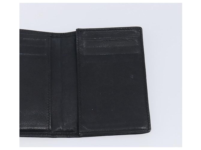 Porte-cartes CHANEL Cuir Caviar Noir CC Auth 207492A - vue 17