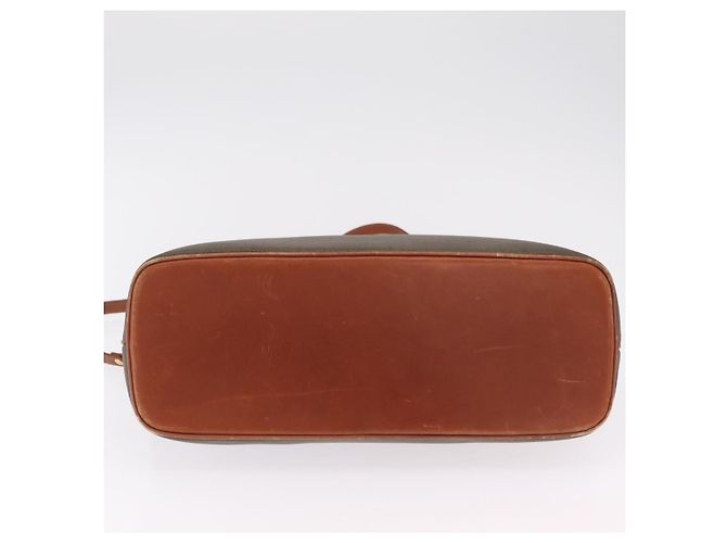 Borsa a mano FENDI PVC Canvas 2way Verde Oro Auth 205117 D'oro - vista 8
