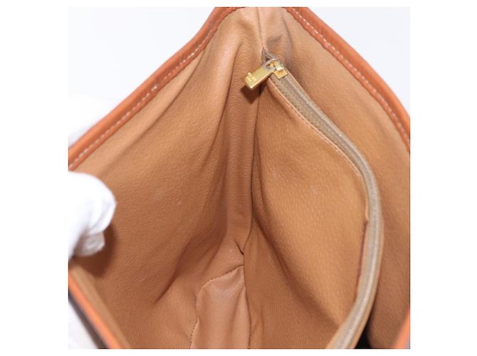 Céline Bolso Tote CELINE Macadam PVC Marrón Tono Dorado Auth ka6459 Castaño - vista 27