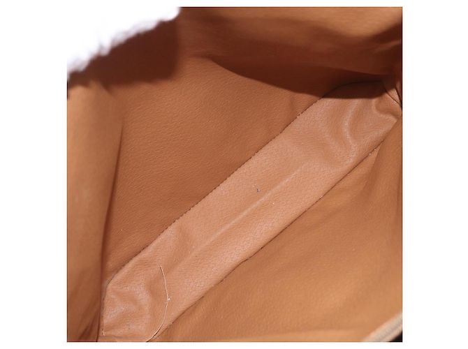 Céline Bolso Tote CELINE Macadam PVC Marrón Tono Dorado Auth ka6459 Castaño - vista 28
