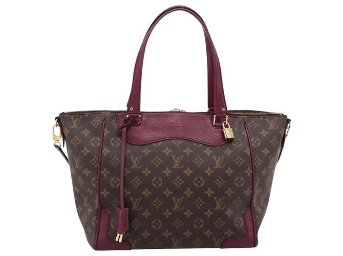Borsa Tote LOUIS VUITTON Monogram Estrella MM Purple M51194 LV Auth ep16358V Porpora Monogramma - vista 13