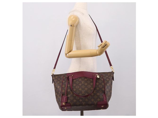 Borsa Tote LOUIS VUITTON Monogram Estrella MM Purple M51194 LV Auth ep16358V Porpora Monogramma - vista 26