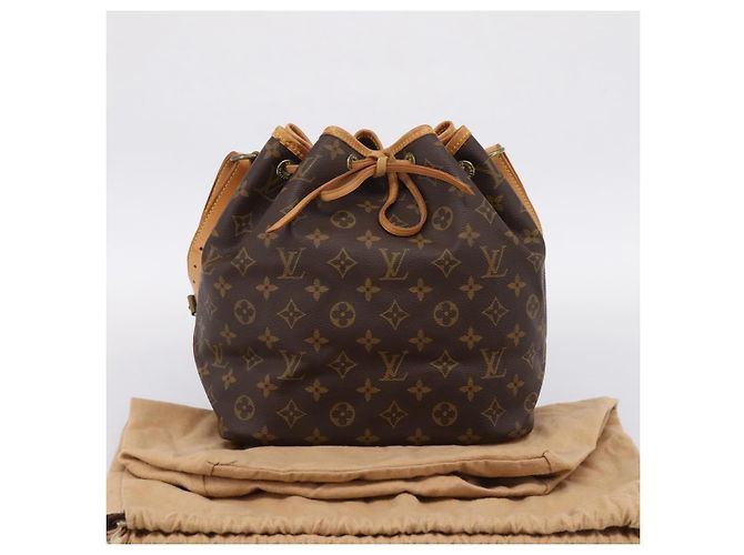 LOUIS VUITTON Bolsa de Ombro Monogram Petit Noe M42226 LV Auth 206913V Monograma - vista 12