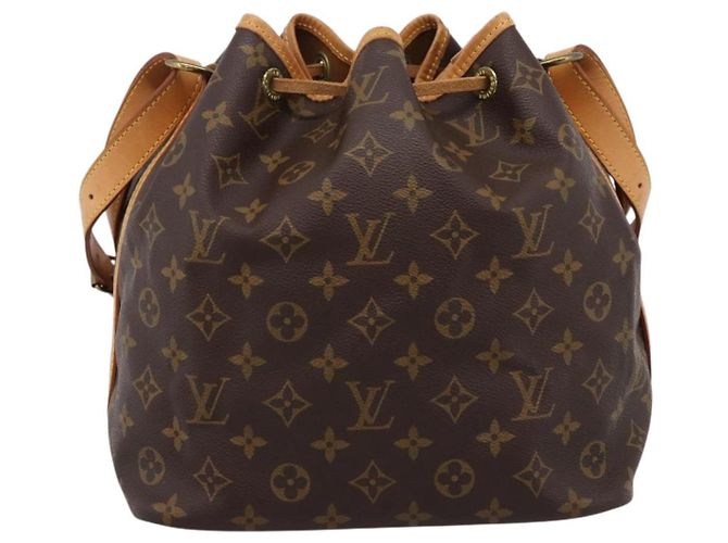 LOUIS VUITTON Bolsa de Ombro Monogram Petit Noe M42226 LV Auth 206913V Monograma - vista 2
