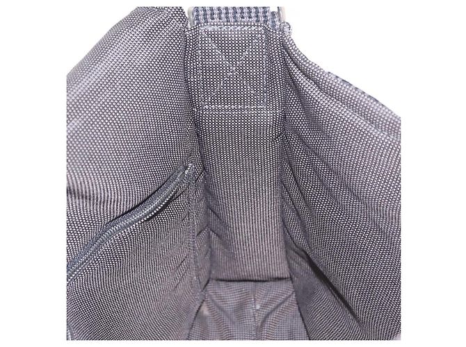 Hermès HERMES Her Line Bassus PM Shoulder Bag Canvas Gray Auth bs37227 Marrone - vista 23