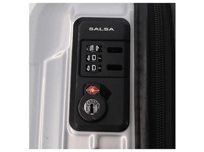 RIMOWA Carry Case Polycarbonate Plastic Silver Auth 203631A - vista 24