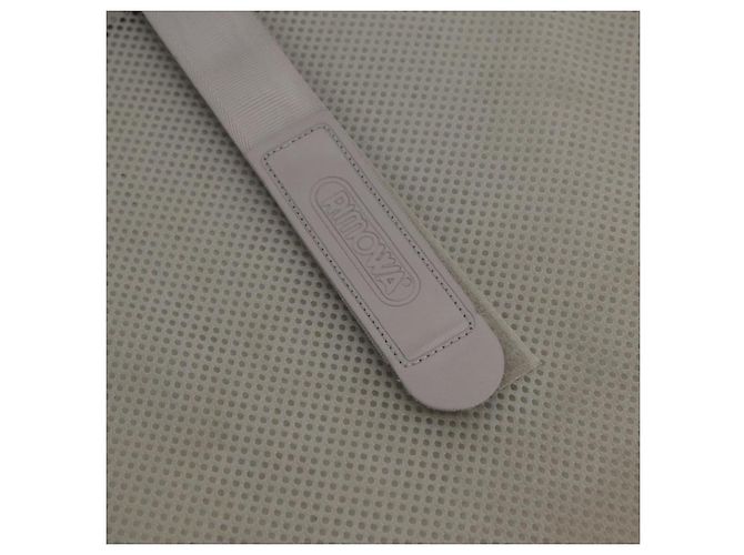 RIMOWA Carry Case Polycarbonate Plastic Silver Auth 203631A - vista 33