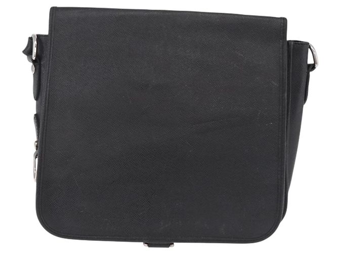 LOUIS VUITTON Borsa a tracolla Taiga Andrei Ardoise M32482 LV Auth 206759 - vista 13