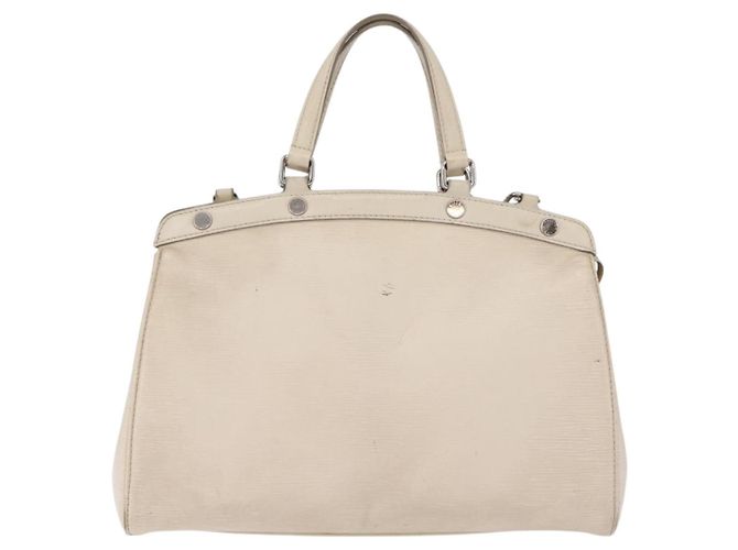 Borsa a mano LOUIS VUITTON Epi Blair MM 2way Bianco Yvoire M40330 LV Auth 206873 - vista 13