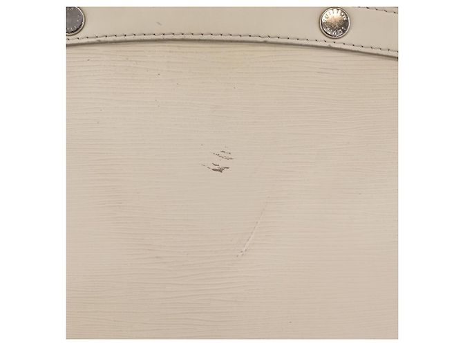 Borsa a mano LOUIS VUITTON Epi Blair MM 2way Bianco Yvoire M40330 LV Auth 206873 - vista 2
