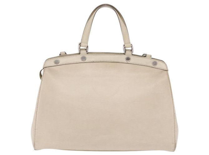 Borsa a mano LOUIS VUITTON Epi Blair MM 2way Bianco Yvoire M40330 LV Auth 206873 - vista 3