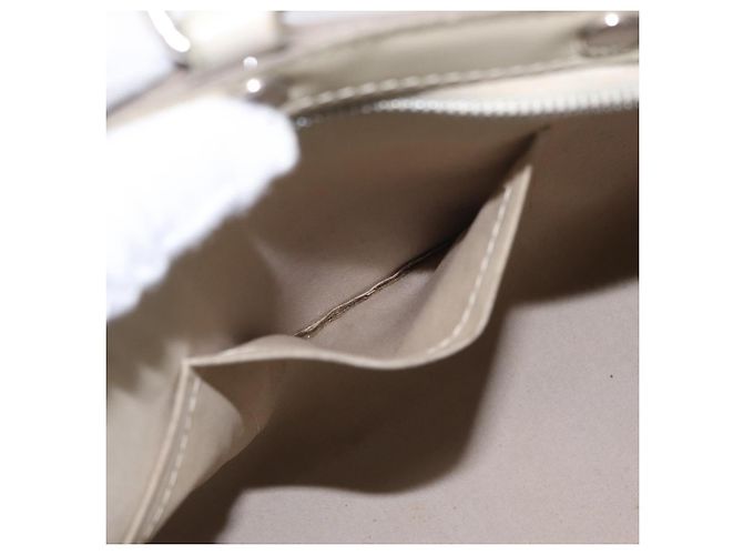 Borsa a mano LOUIS VUITTON Epi Blair MM 2way Bianco Yvoire M40330 LV Auth 206873 - vista 31