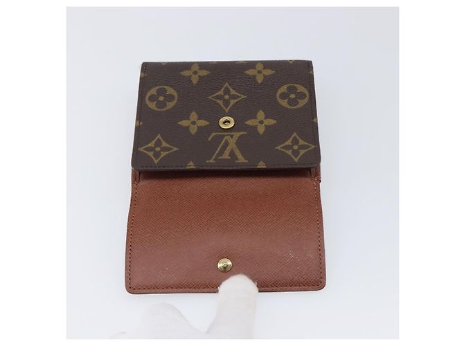LOUIS VUITTON Porte Monnaie Bier Cartes Crdit Wallet M61652 LV Auth 205447A Monogramma - vista 18