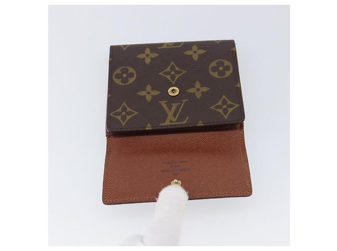 LOUIS VUITTON Porte Monnaie Bier Cartes Crdit Wallet M61652 LV Auth 205447A Monogramma - vista 19