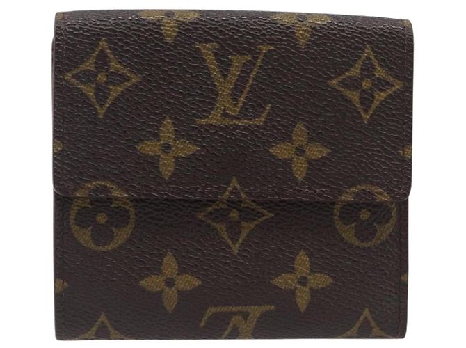 LOUIS VUITTON Porte Monnaie Bier Cartes Crdit Wallet M61652 LV Auth 205447A Monogramma - vista 2