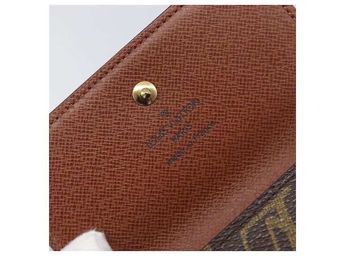 LOUIS VUITTON Porte Monnaie Bier Cartes Crdit Wallet M61652 LV Auth 205447A Monogramma - vista 20