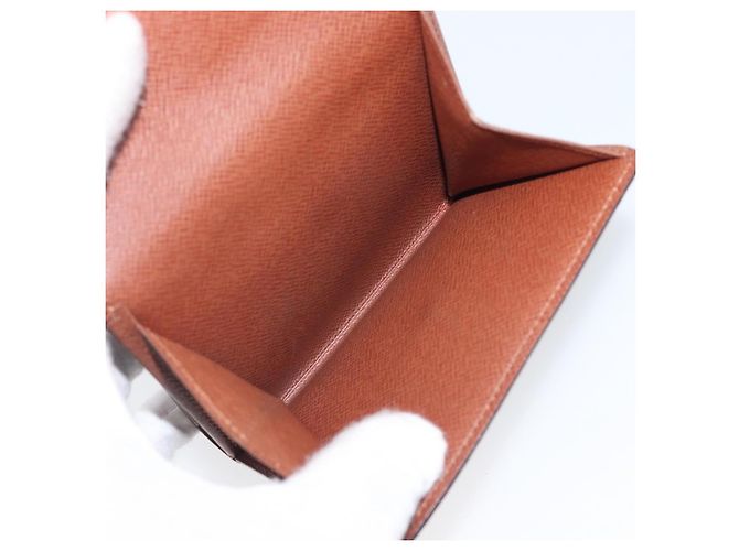 LOUIS VUITTON Porte Monnaie Bier Cartes Crdit Wallet M61652 LV Auth 205447A Monogramma - vista 8