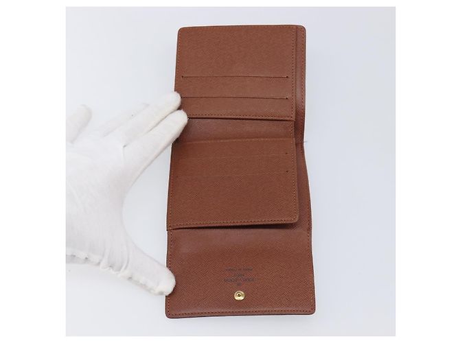 LOUIS VUITTON Porte Monnaie Bier Cartes Crdit Wallet M61652 LV Auth 205447A Monogramma - vista 9