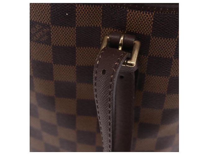 LOUIS VUITTON Borsa a tracolla Marais Damier Ebene N42240 LV Auth 205338V - vista 10