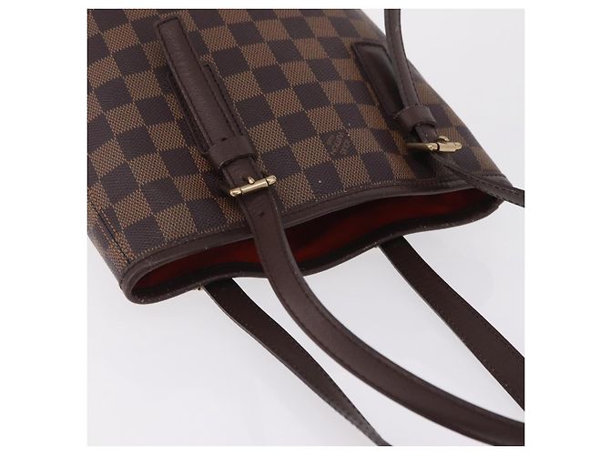 LOUIS VUITTON Borsa a tracolla Marais Damier Ebene N42240 LV Auth 205338V - vista 15