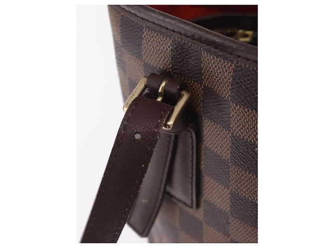 LOUIS VUITTON Borsa a tracolla Marais Damier Ebene N42240 LV Auth 205338V - vista 17