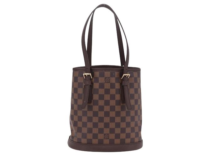 LOUIS VUITTON Borsa a tracolla Marais Damier Ebene N42240 LV Auth 205338V - vista 2
