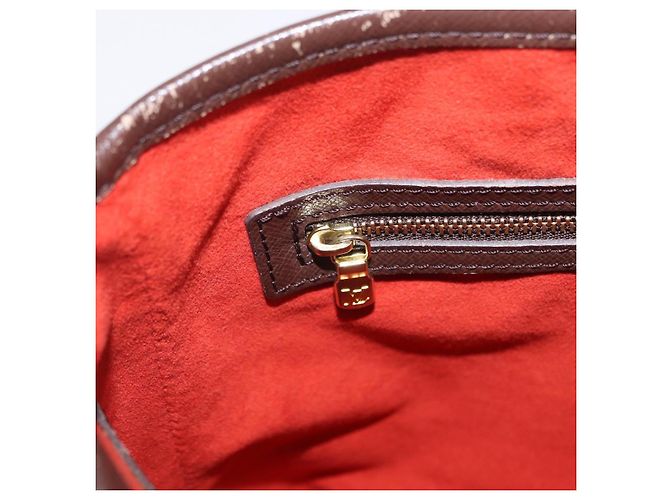 LOUIS VUITTON Borsa a tracolla Marais Damier Ebene N42240 LV Auth 205338V - vista 26