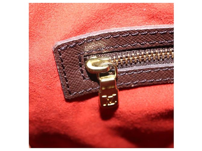 LOUIS VUITTON Borsa a tracolla Marais Damier Ebene N42240 LV Auth 205338V - vista 28