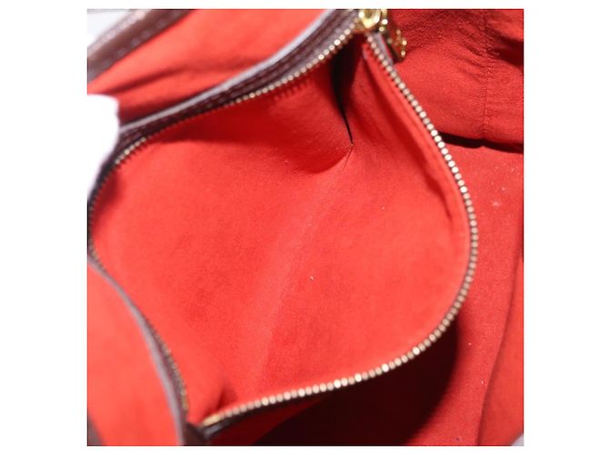 LOUIS VUITTON Borsa a tracolla Marais Damier Ebene N42240 LV Auth 205338V - vista 29
