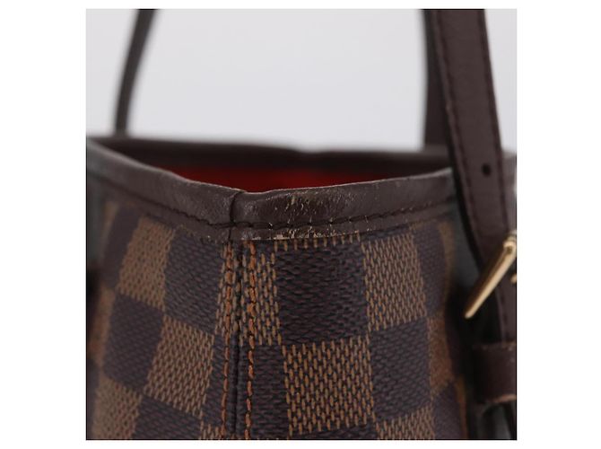 LOUIS VUITTON Borsa a tracolla Marais Damier Ebene N42240 LV Auth 205338V - vista 6