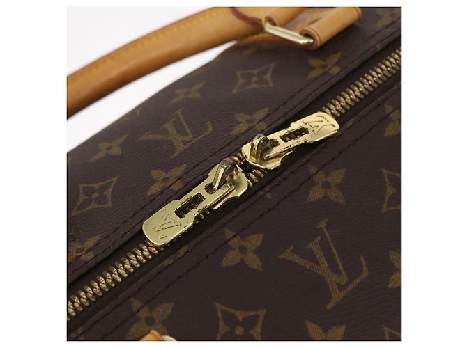 LOUIS VUITTON Monogram Keepall 60 Boston Bag M41422 LV Auth 204091V Monogramme - vue 10