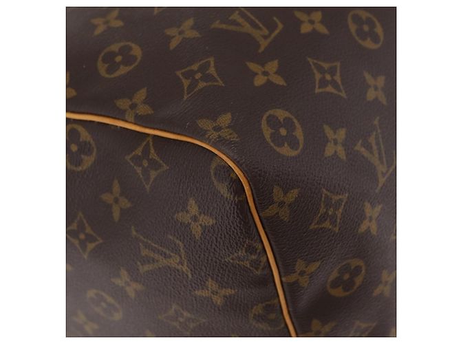 LOUIS VUITTON Monogram Keepall 60 Boston Bag M41422 LV Auth 204091V Monogramme - vue 14