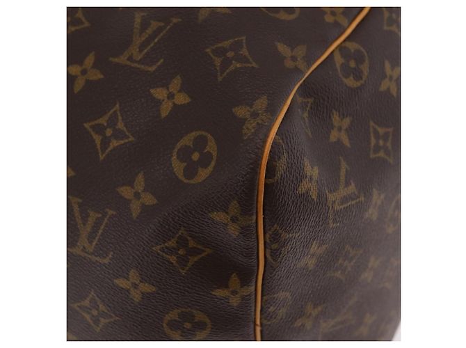 LOUIS VUITTON Monogram Keepall 60 Boston Bag M41422 LV Auth 204091V Monogramme - vue 15