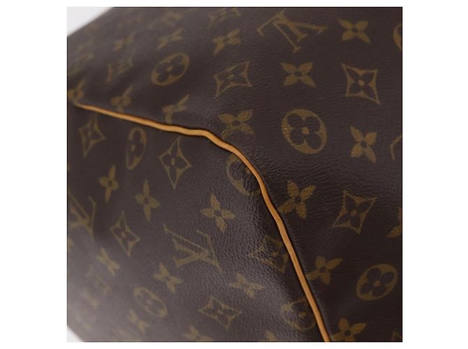 LOUIS VUITTON Monogram Keepall 60 Boston Bag M41422 LV Auth 204091V Monogramme - vue 16