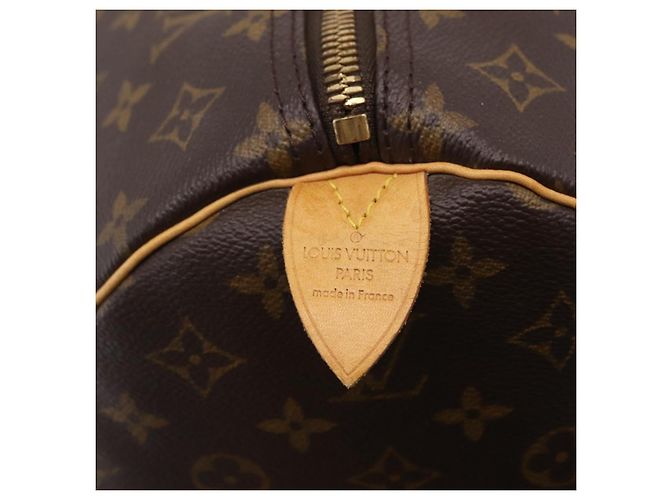 LOUIS VUITTON Monogram Keepall 60 Boston Bag M41422 LV Auth 204091V Monogramme - vue 17