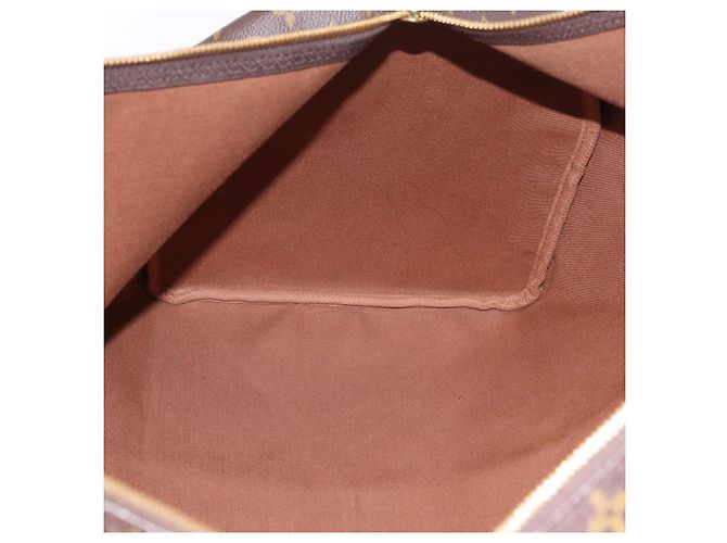 LOUIS VUITTON Monogram Keepall 60 Boston Bag M41422 LV Auth 204091V Monogramme - vue 20