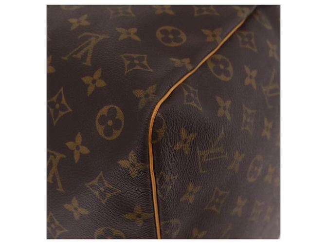LOUIS VUITTON Monogram Keepall 60 Boston Bag M41422 LV Auth 204091V Monogramme - vue 9