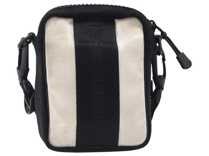 Borsa a tracolla CHANEL Sports Line Canvas Ivory CC Auth 206799A - vista 2
