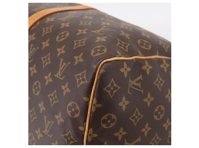 LOUIS VUITTON Monogram Keepall 50 Boston Bag M41426 LV Auth 205140A Monogramme - vue 14