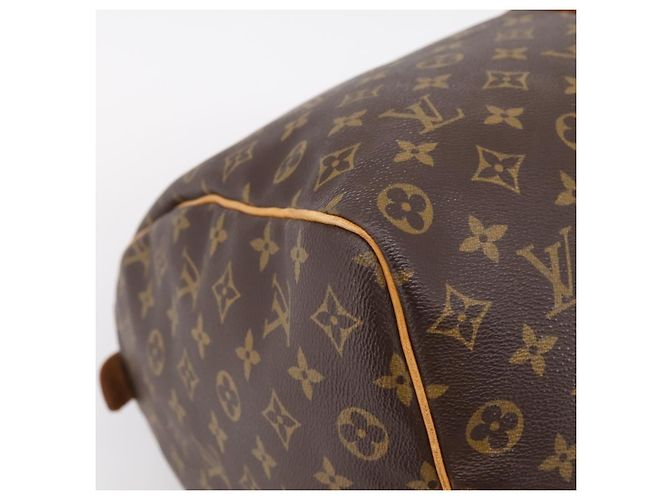 LOUIS VUITTON Monogram Keepall 50 Boston Bag M41426 LV Auth 205140A Monogramme - vue 15