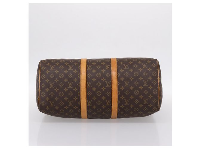 LOUIS VUITTON Monogram Keepall 50 Boston Bag M41426 LV Auth 205140A Monogramme - vue 5