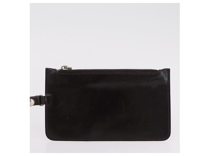 FENDI Zucca Canvas Handtasche Schwarz Braun Auth 202501 - Ansicht 19
