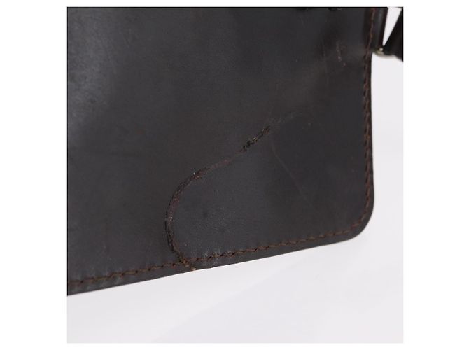 FENDI Zucca Canvas Handtasche Schwarz Braun Auth 202501 - Ansicht 21