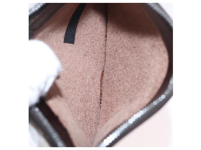 FENDI Zucca Canvas Handtasche Schwarz Braun Auth 202501 - Ansicht 22